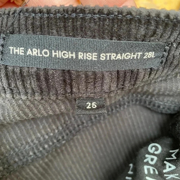 ARITZIA - Denim Forum Arlo High Rise Corduroy Pants - Picture 8 of 10